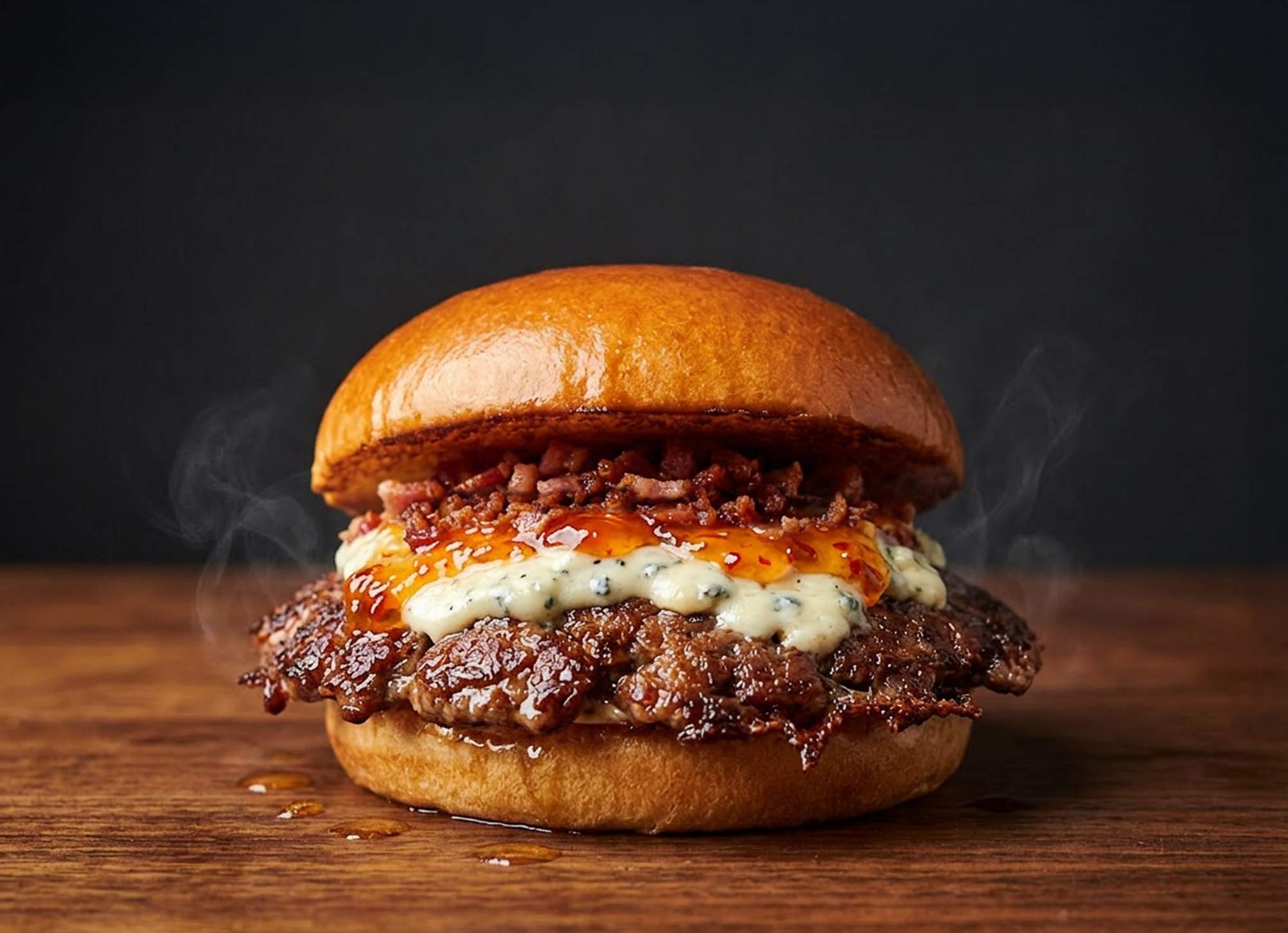 Smash Burger Gorgonzola e Geleia 1.0