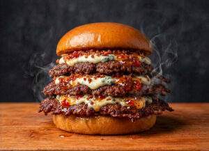 Smash Burger Gorgonzola e Geleia 3.0