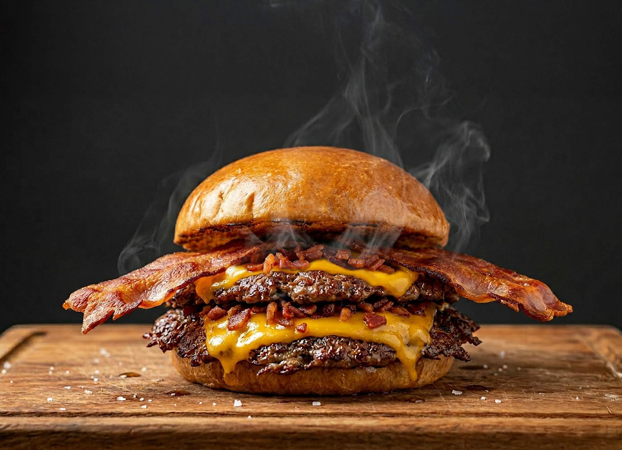 Smash Burger Cheddar Super Bacon 2.0
