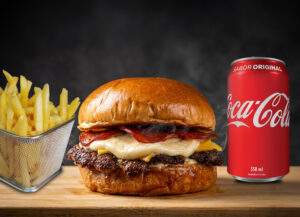Combo Smash Burger Catupeppe + Acomp + Bebida