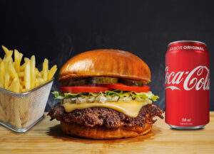 Combo Smash Burger Salad + Acomp + Bebida