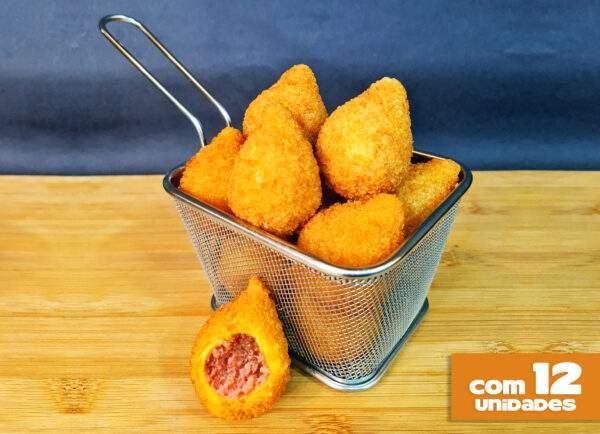 Coxinha Croc de Calabresa 12 unidades