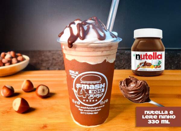 Smash-Shake de Leite Ninho com Nutella