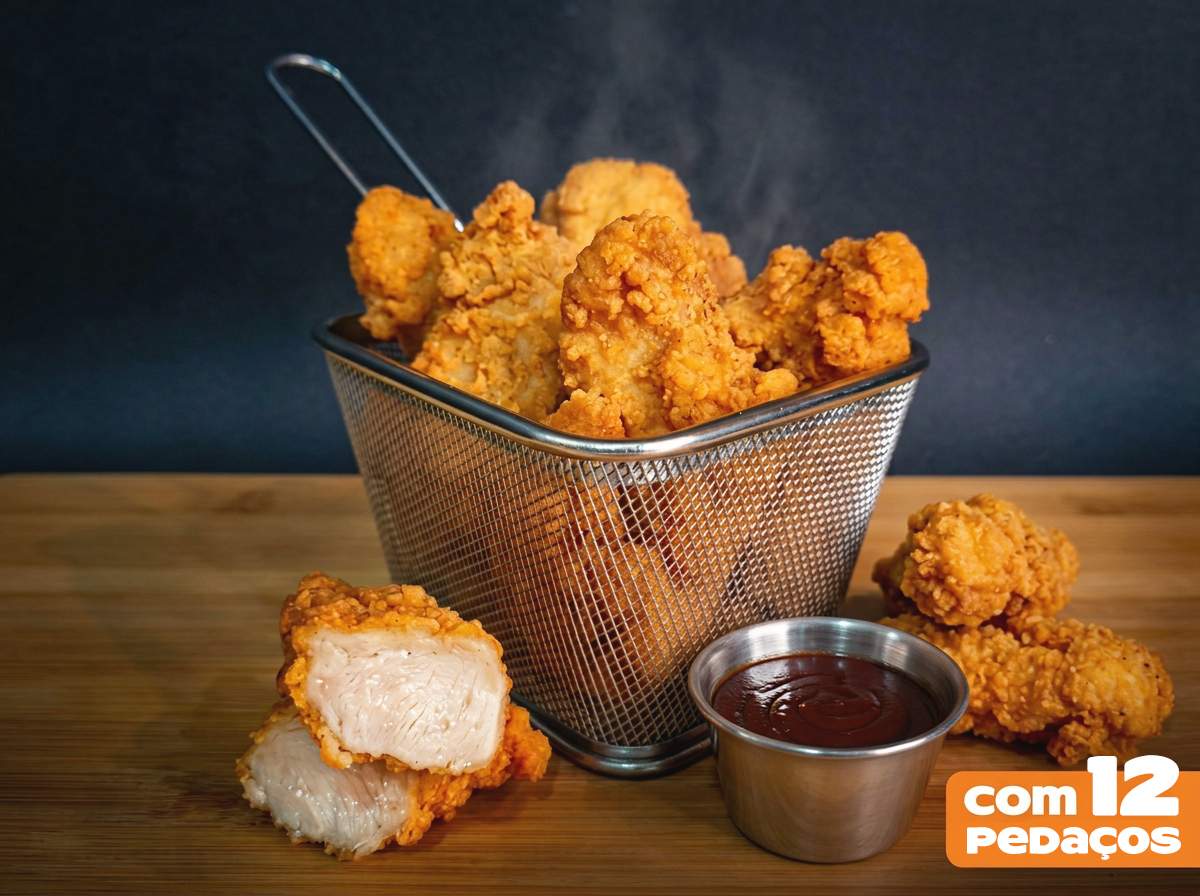 Filezinhos de Frango Crocante 12 Pedaços